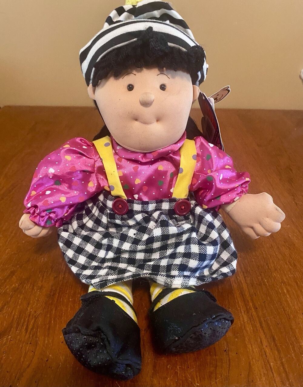 NEW Sweetie Pie Kids Alicia 14" Plush Stuffed Girl Doll Outfit and Shoes Has Tag